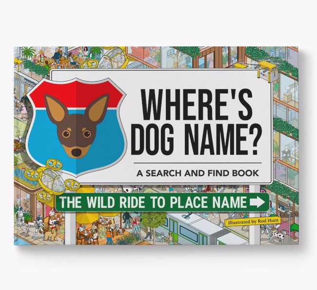 Personalised Russian Toy Book: Where's Dog Name? Volume 3